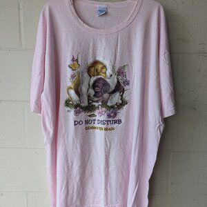 Vintage COLLEGEWARE Cotton Puppies Sleep Shirt One Size Fits All